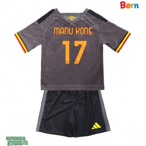 AS Roma Manu Kone #17 Replika Babytøj Tredje sæt Børn 2026-27 Kortærmet (+ Korte bukser)